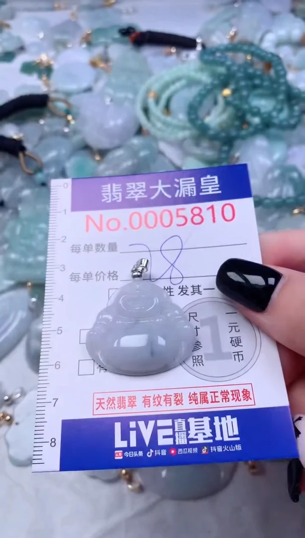 颈饰未镶嵌翡翠5810