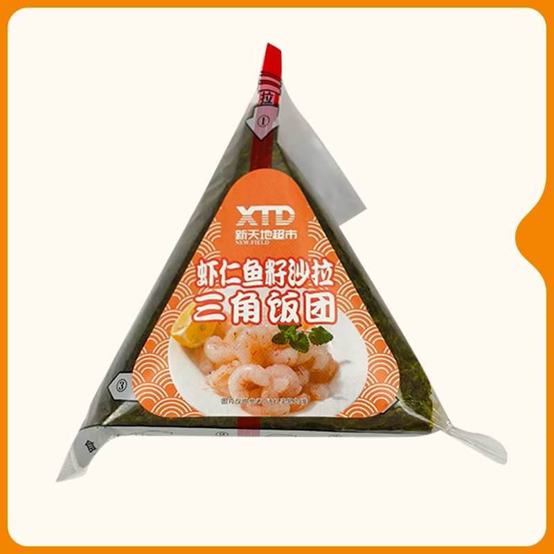 【美味即食】虾仁鱼籽沙拉三角饭团105g/个