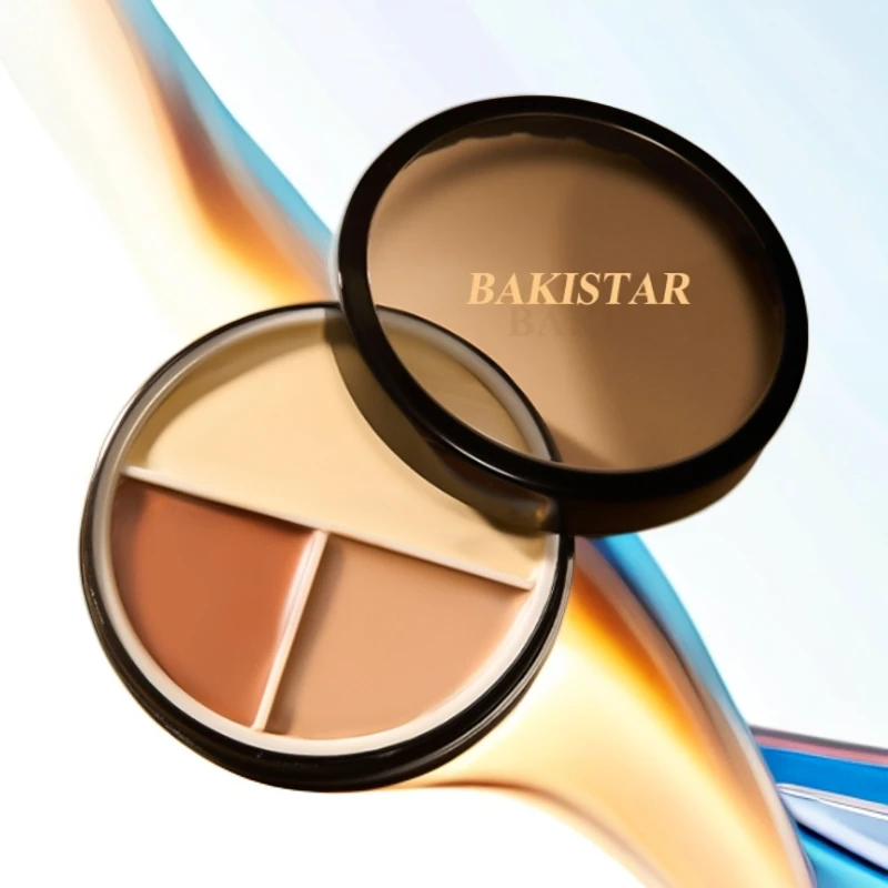 BAKISTAR立体美肌双色三色修饰修容膏彩妆