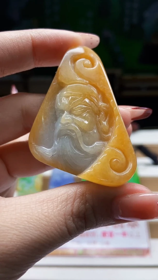 颈饰未镶嵌翡翠翡翠A货