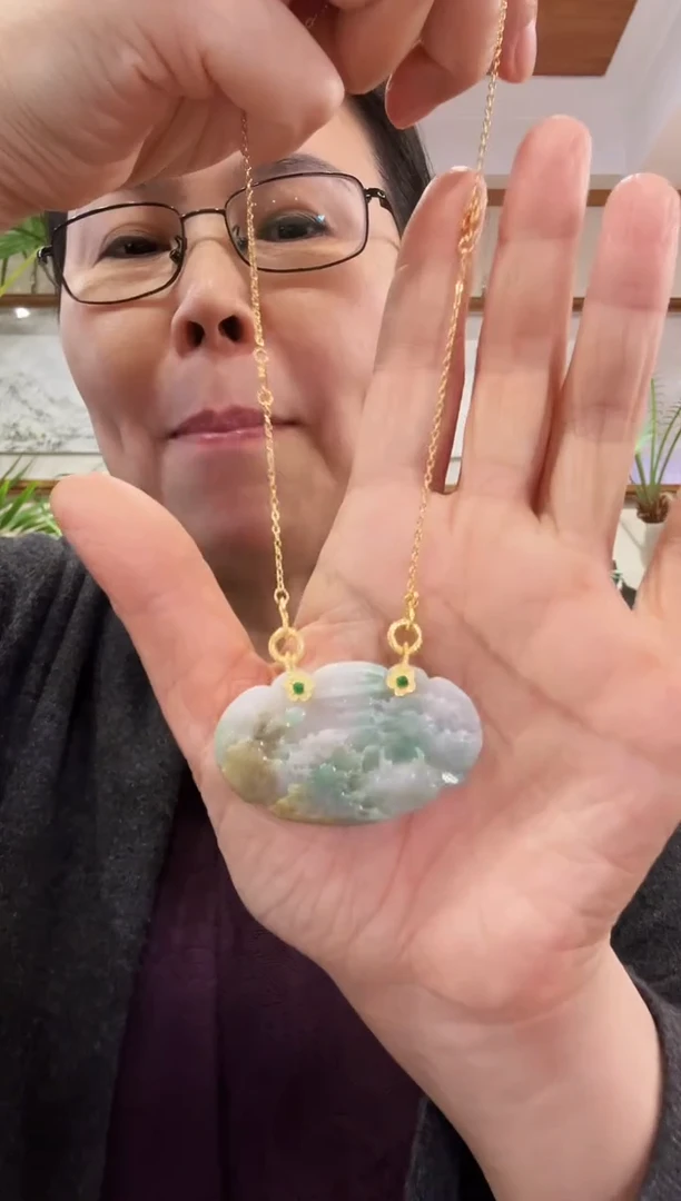 【闪购商品】翡翠颈饰未镶嵌国风