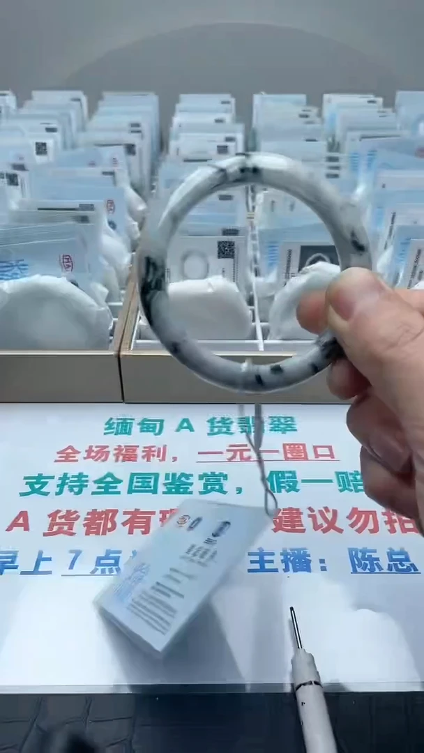 【闪购商品】翡翠手镯未镶嵌天然A货翡翠A3