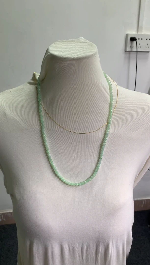 未镶嵌手串翡翠天然缅甸A货翡翠A297