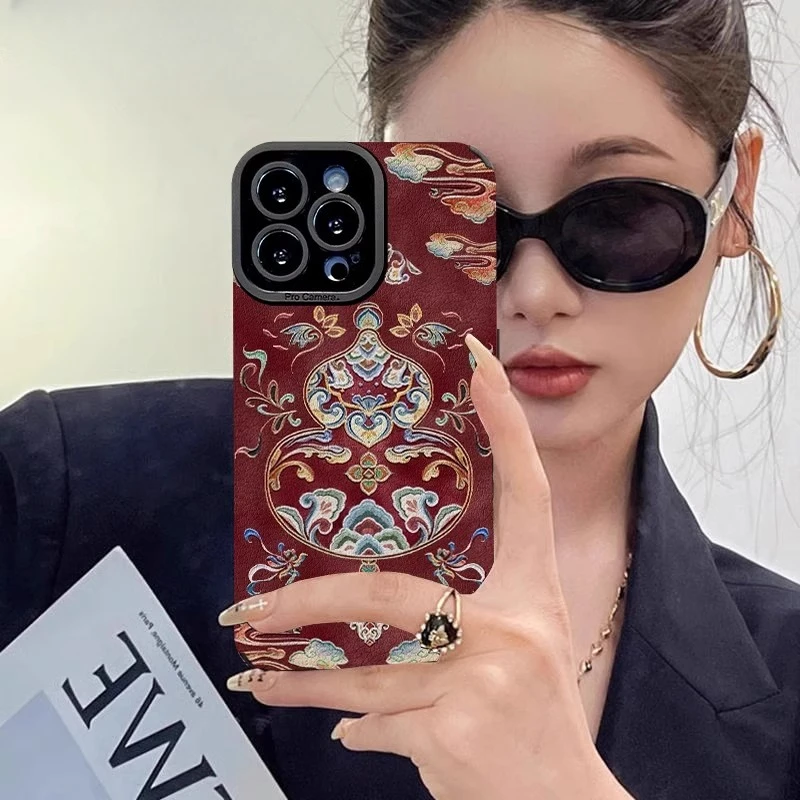 国风敦煌葫芦适用苹果16promax手机壳iPhone15pormax保护套14por
