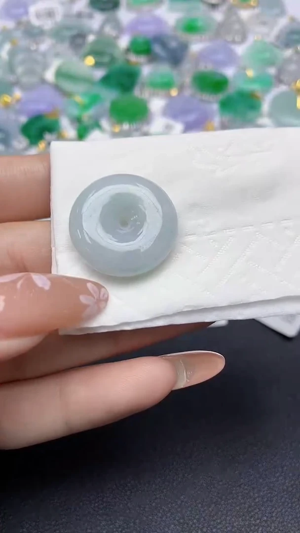 颈饰未镶嵌翡翠a货假一赔三支持复检百元上9元证书费自理