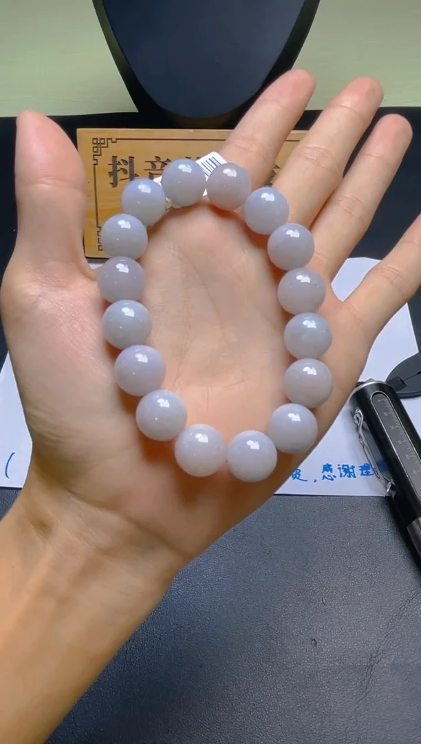 未镶嵌定制翡翠珠串