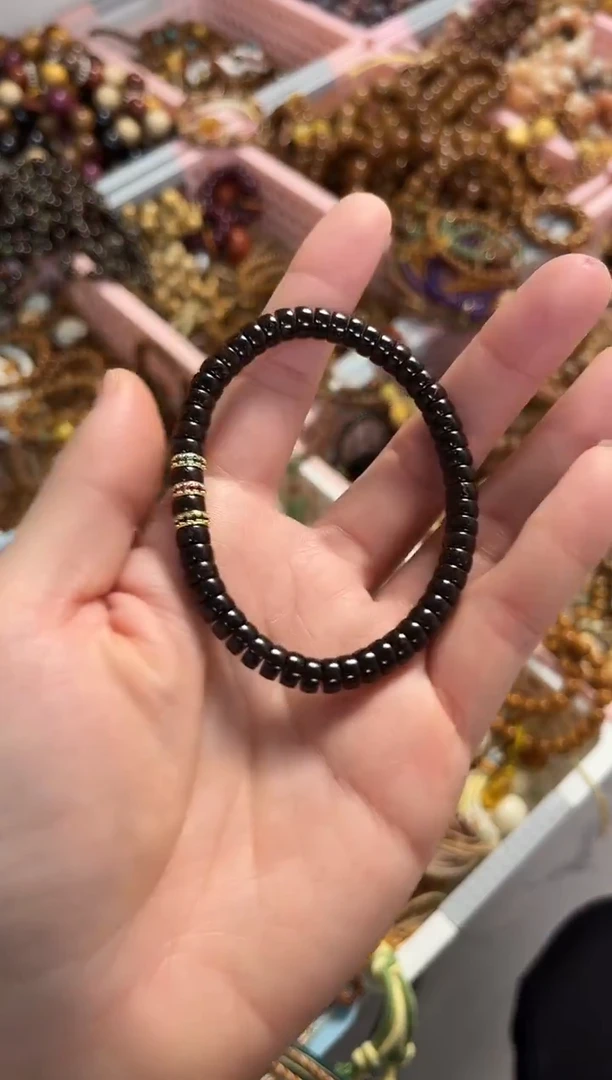 手串椰蒂椰蒂药片设计款6*3mm