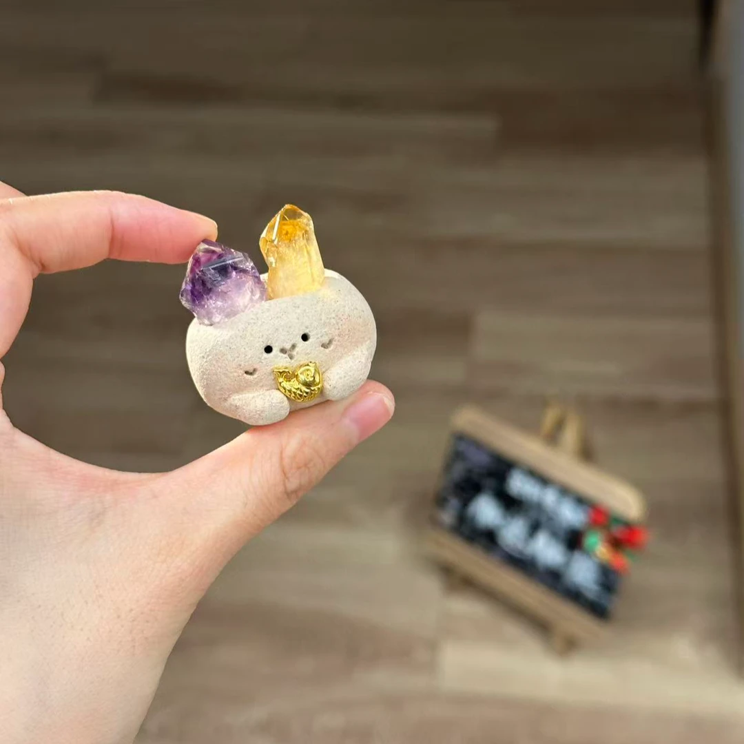 水晶小豆丁可爱双拼小兔