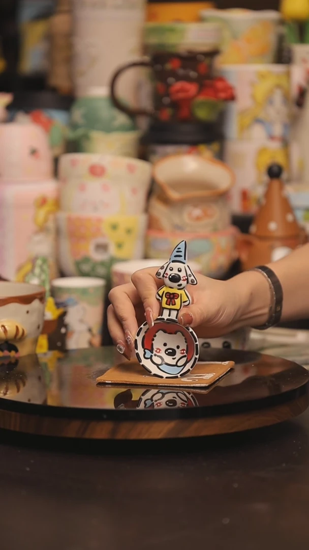 景德镇釉下彩绘设计师款式陶瓷