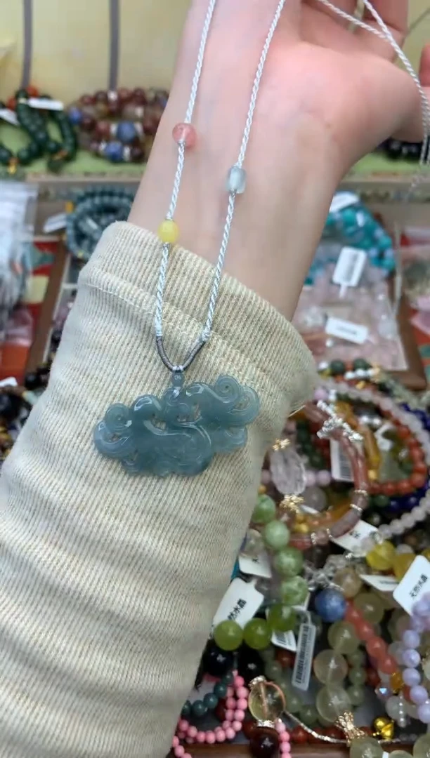 未镶嵌翡翠项链475