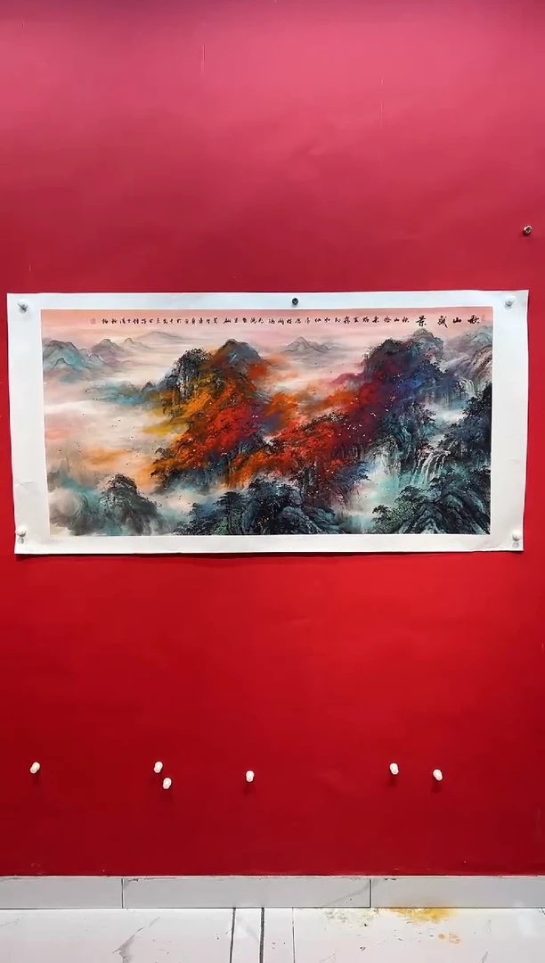 国画画家陆远华纯手绘原作