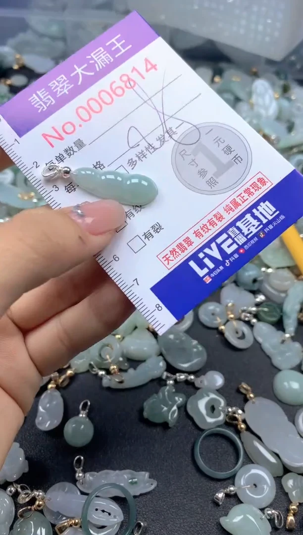 颈饰未镶嵌翡翠6814