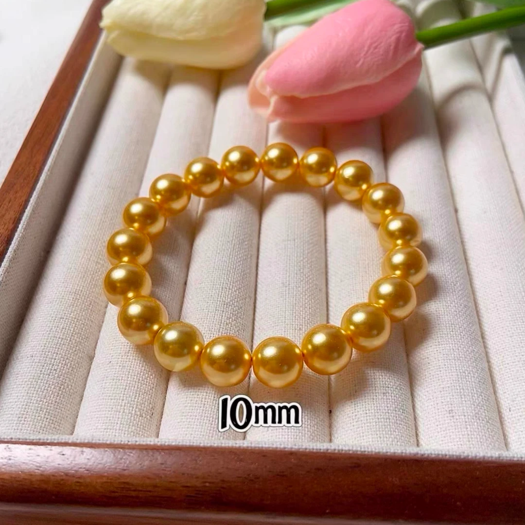 足金999 南洋大金珠满圈约卡10mm（编好发）国庆特惠 中秋礼物 精品