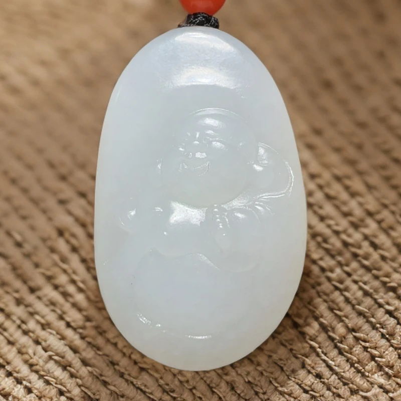 和田玉未镶嵌吊坠(不含链)