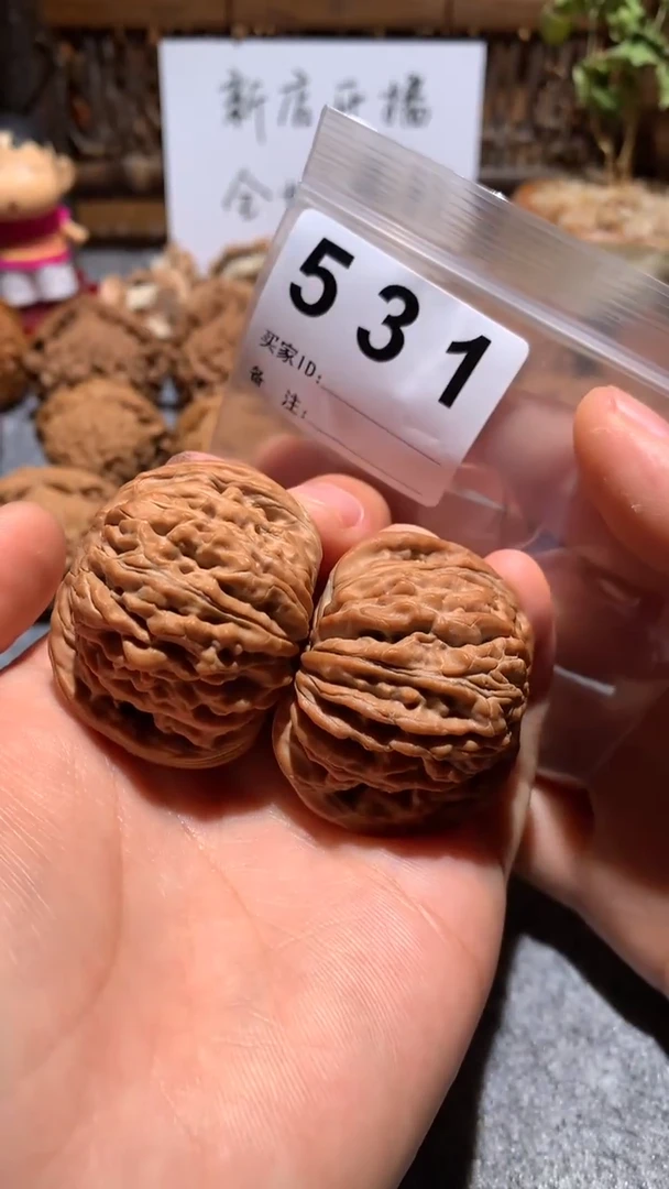 文玩核桃把件【趣玩核堂】531 号，汉高楼