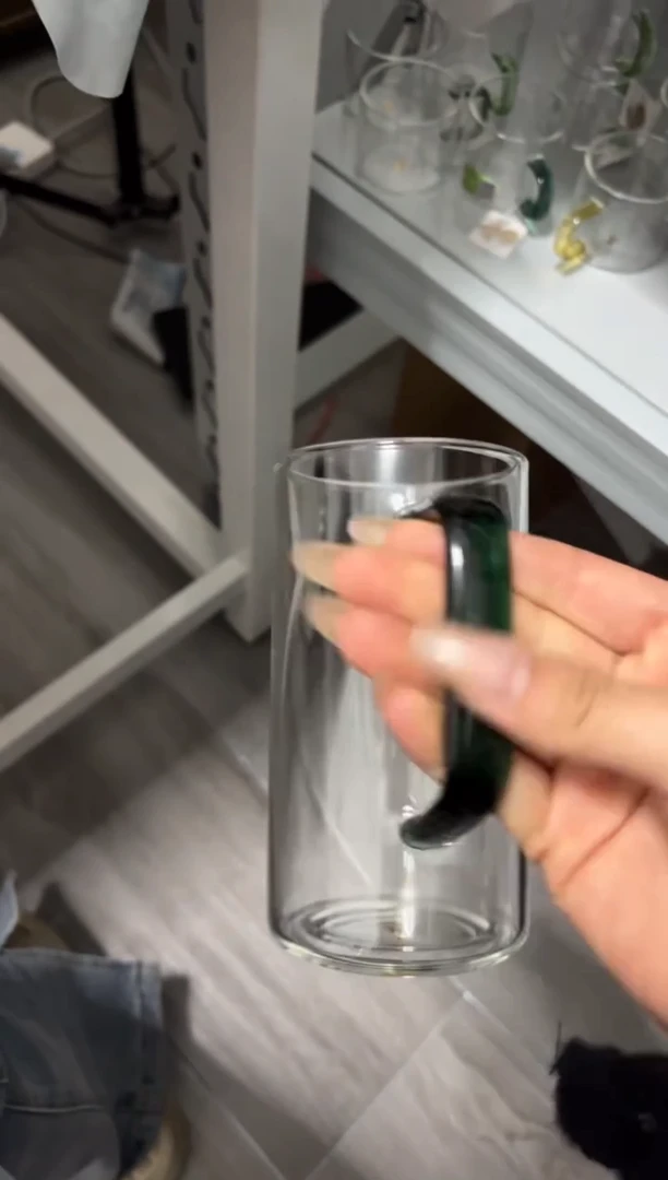 风谜清雅杯墨绿色