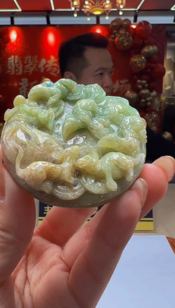 【闪购商品】定制翡翠未镶嵌Q2025-2-8-17