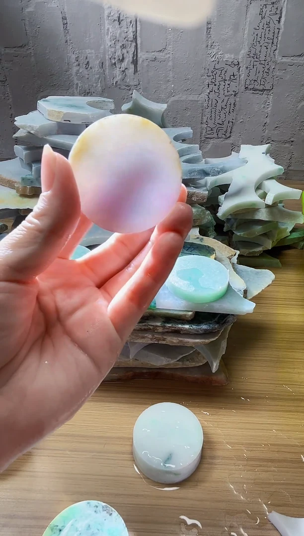 裸石翡翠天然翡翠A货余 南 601