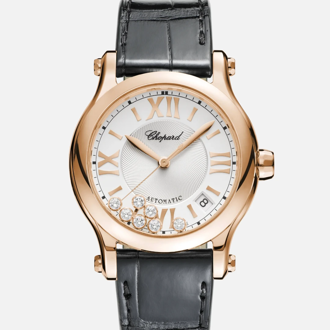 99新 Chopard/萧邦 快乐钻七钻36表径274808-5001 单表