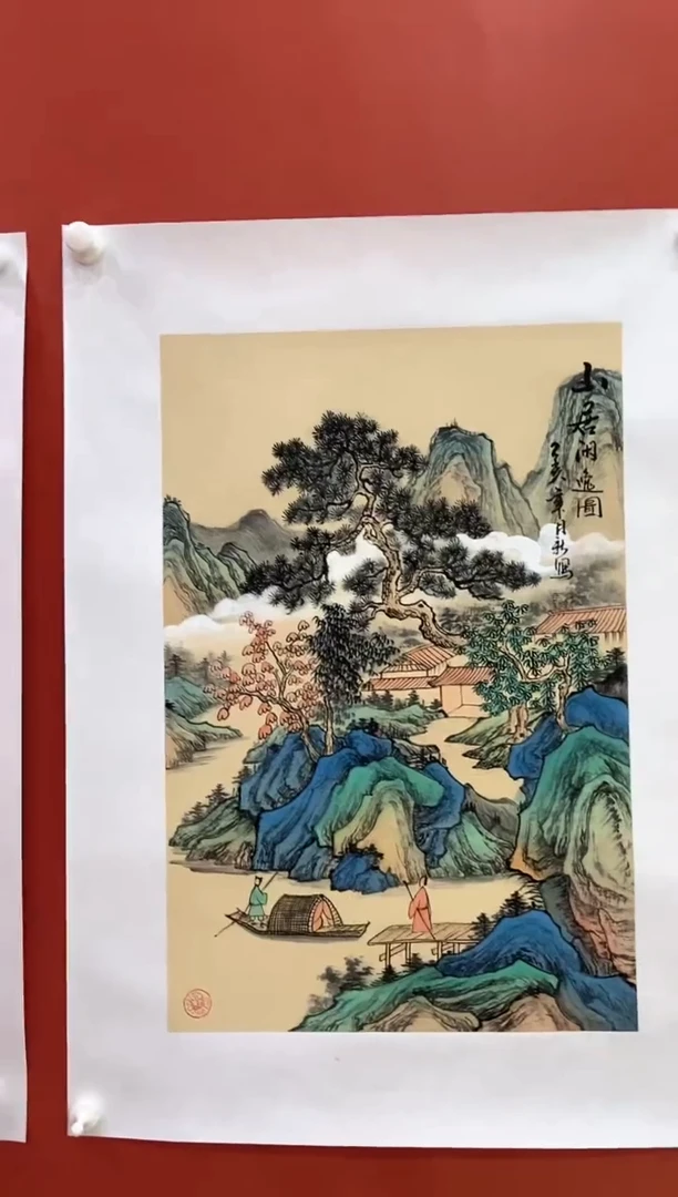 国画王月新国画作品