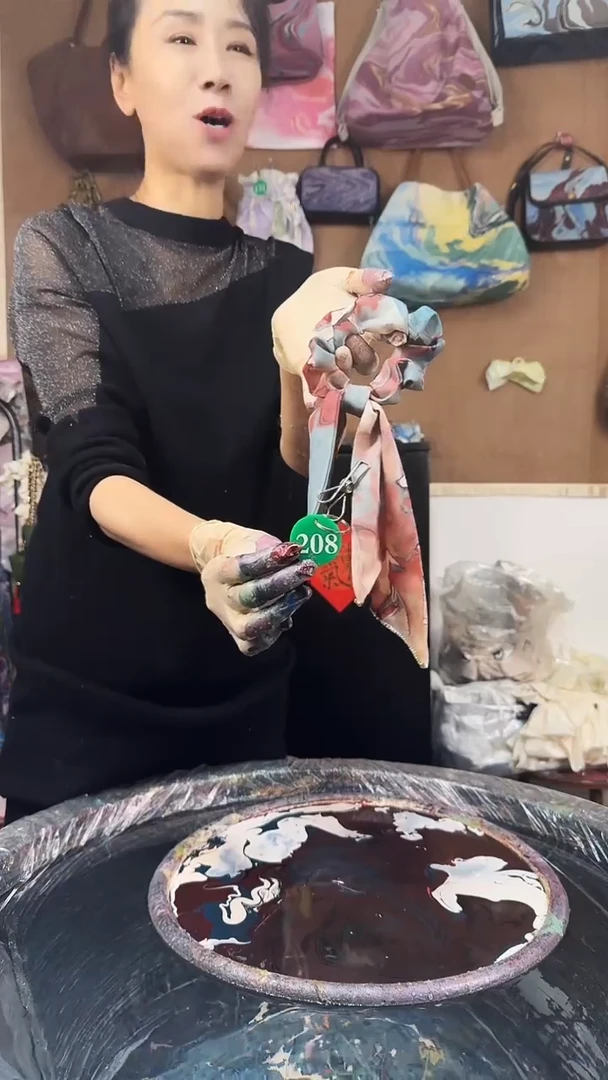 丝绸208#现场高定发饰/默认微瑕【不退不换】