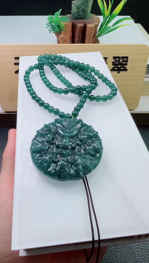 颈饰未镶嵌翡翠多样性随机发其一