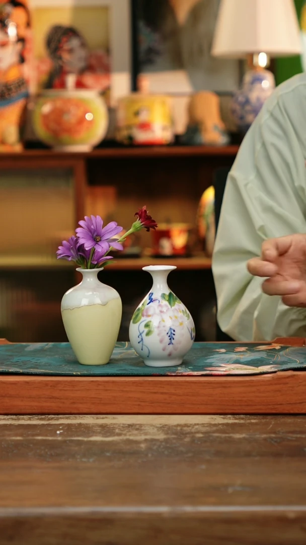 杯景德镇纯手工釉下彩精品茶具水杯