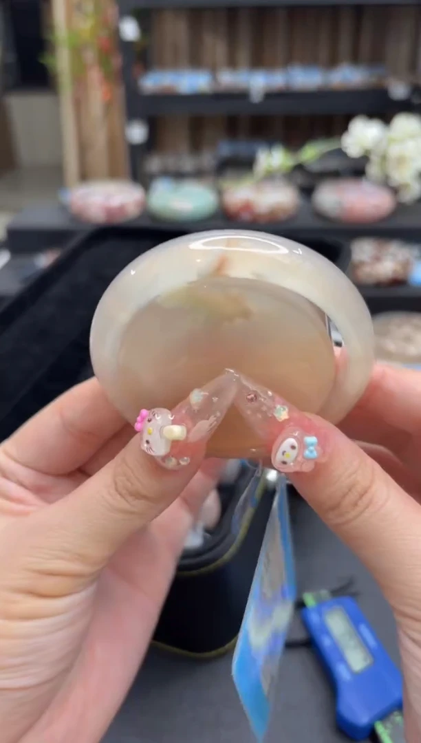 未镶嵌手镯石英质玉14(55圈赠送镯心)