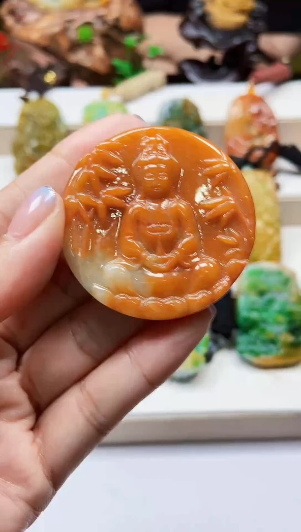 颈饰未镶嵌翡翠翡翠A货
