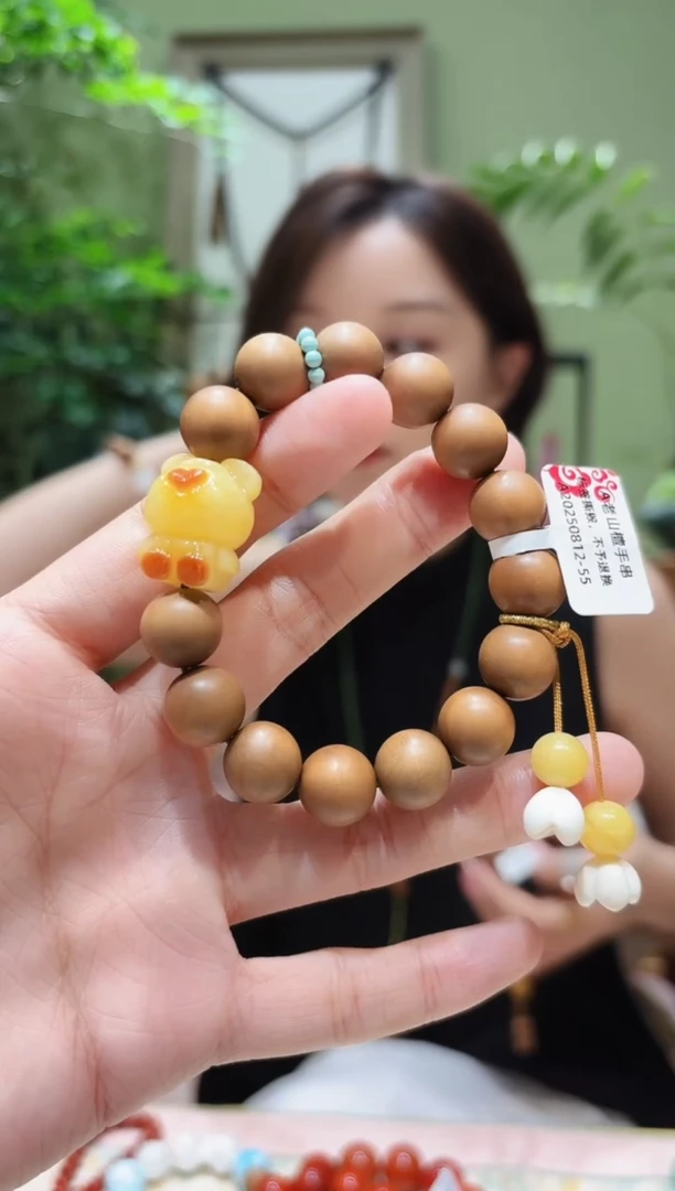 手串檀香木未镶嵌老山檀手串A0812-55多样性发货