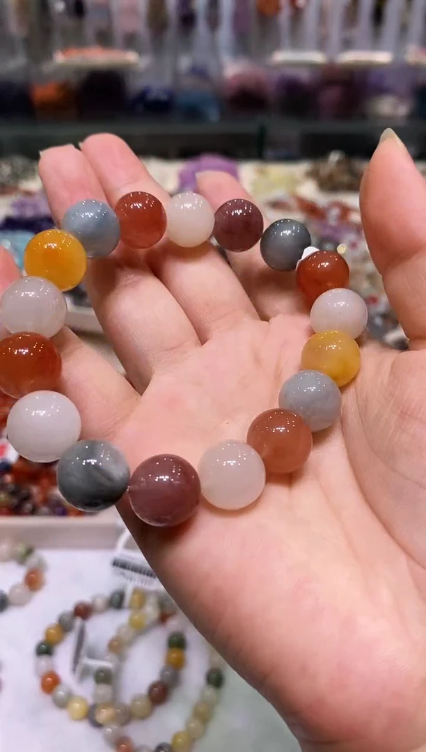 未镶嵌手链水晶多样性发其一兔毛12.5+