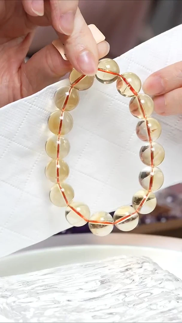 未镶嵌手串水晶黄水晶手串·DD0025NOV0811G316