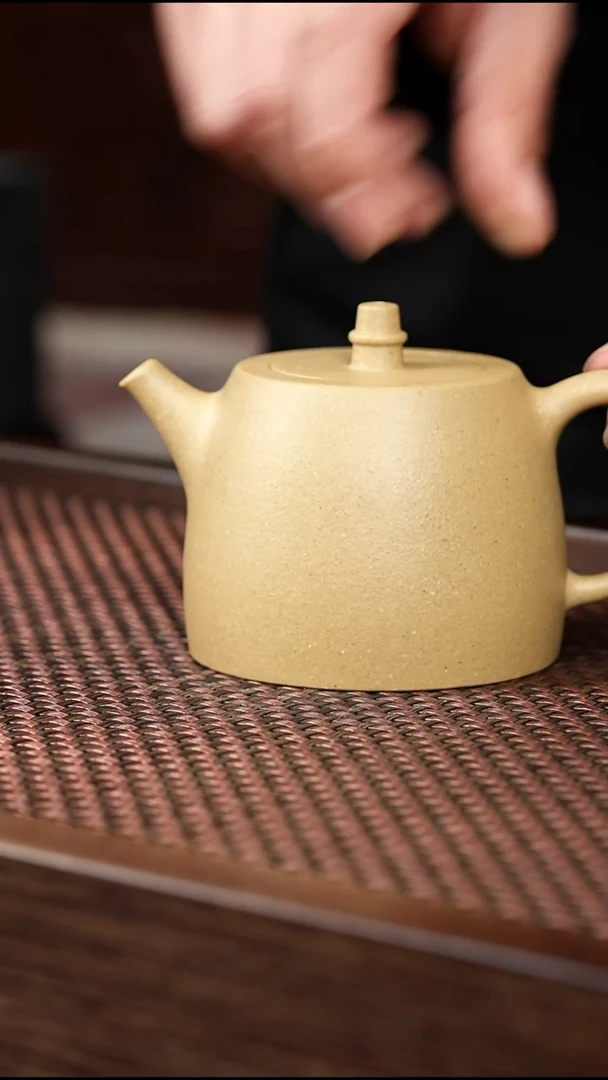 茶壶紫砂本绿 小汉铎