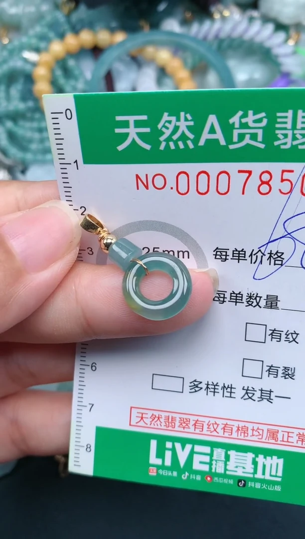 翡翠未镶嵌颈饰.0007850