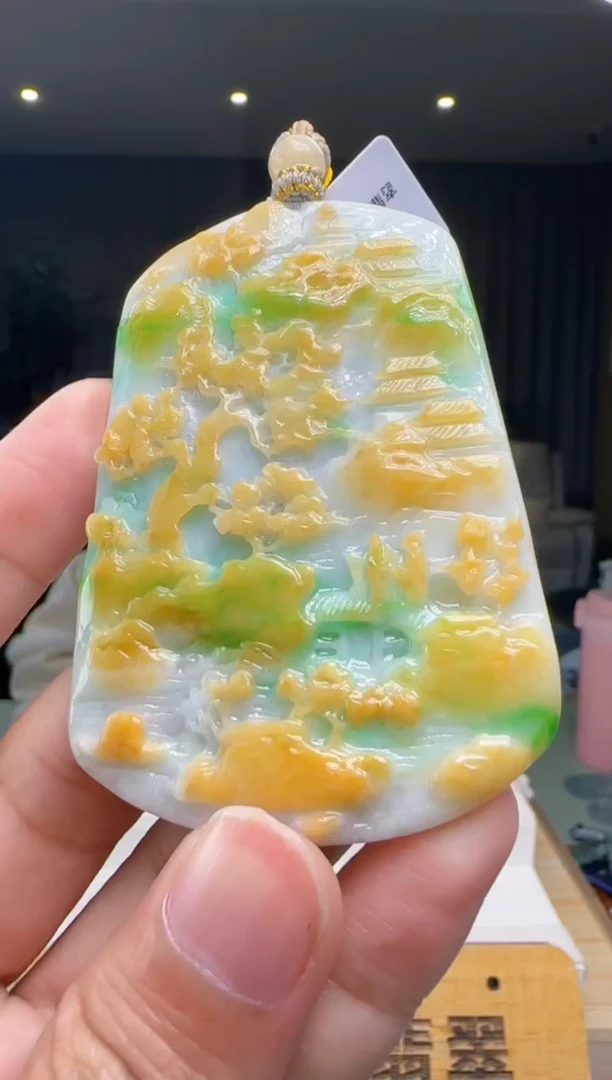 【闪购商品】翡翠颈饰未镶嵌XM@@960Q3J11680