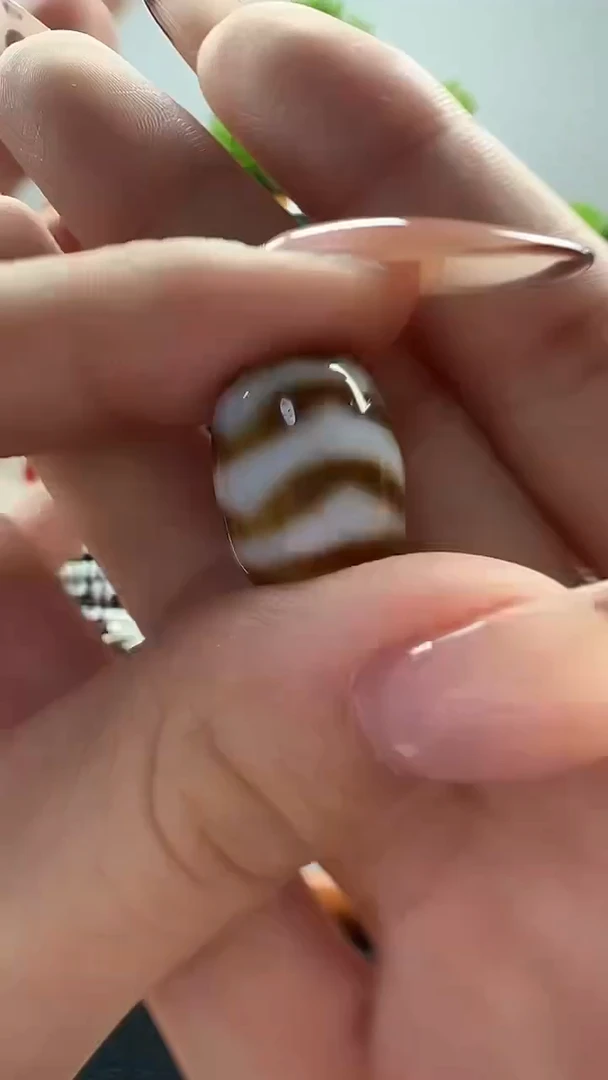 玛瑙/玉髓（覆膜）颈饰未镶嵌122.（微瑕随机发货）