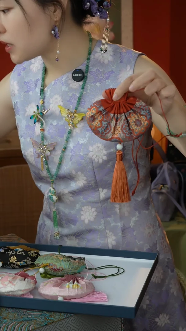 刺绣纯手工非遗国风饰品