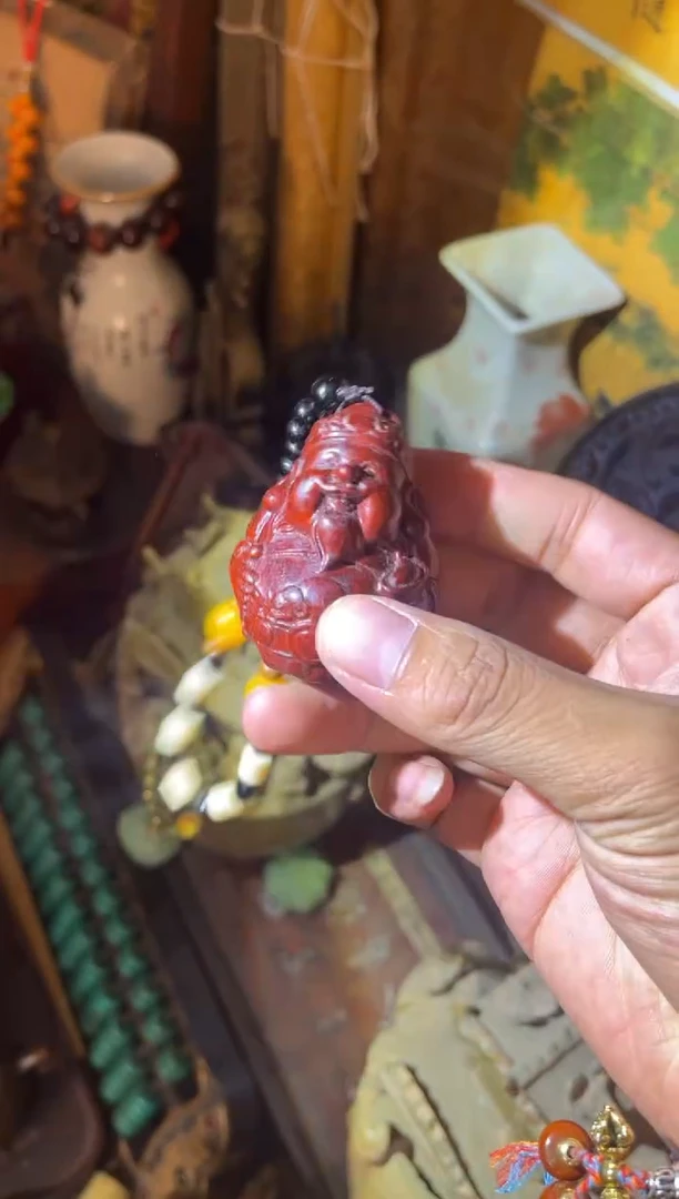 滴血莲花菩提把件所见即所得