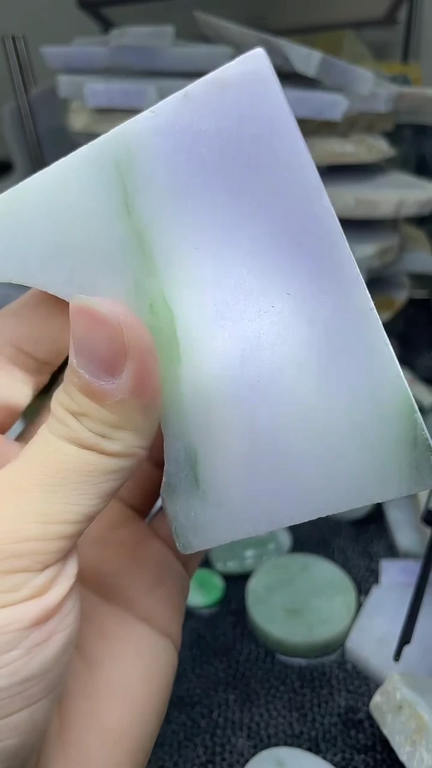 裸石翡翠天然A货翡翠板料