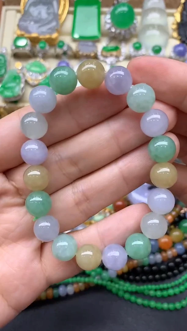 【闪购商品】翡翠手链未镶嵌398中国好珍宝