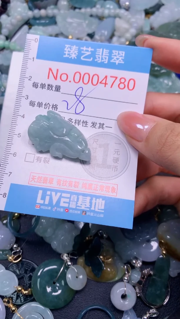 颈饰未镶嵌翡翠4780