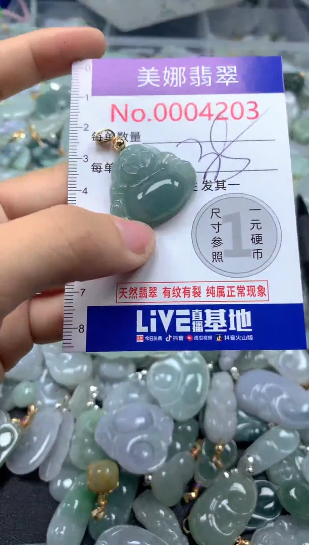 颈饰未镶嵌翡翠4203