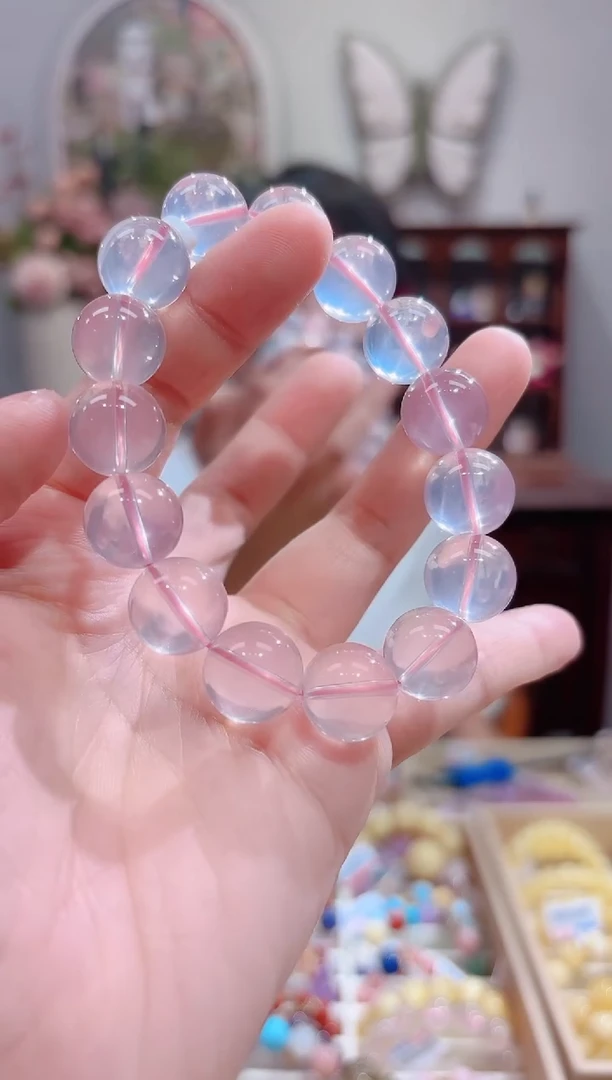 【闪购商品】水晶手串未镶嵌设计款珠串13+