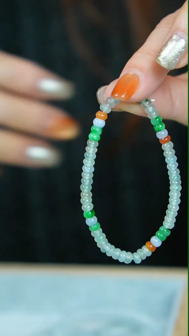 【闪购商品】翡翠手串未镶嵌45号-4.9mm珠串/姿/3