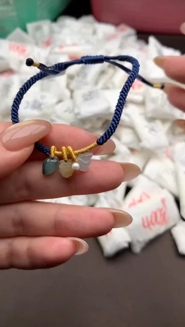 【闪购商品】翡翠手绳未镶嵌一