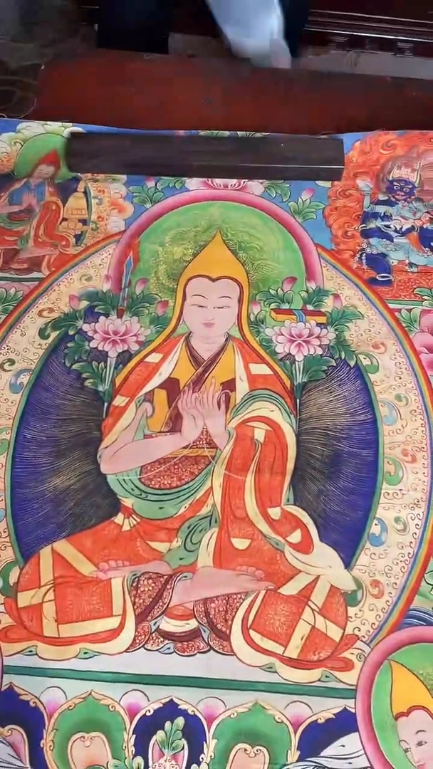 卷轴画手绘唐卡057