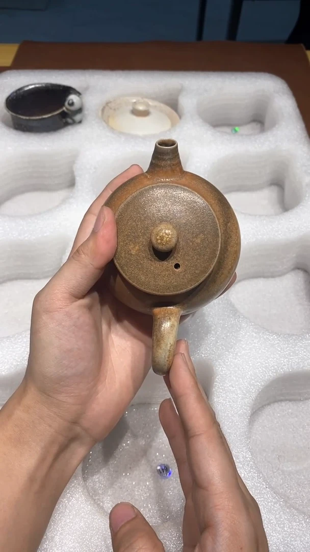 奢瓷/瑞寅柴烧茶器（壶）768 微瑕
