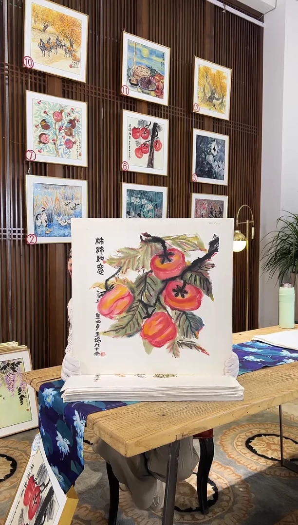 版画耿玉琨名章限量版画S