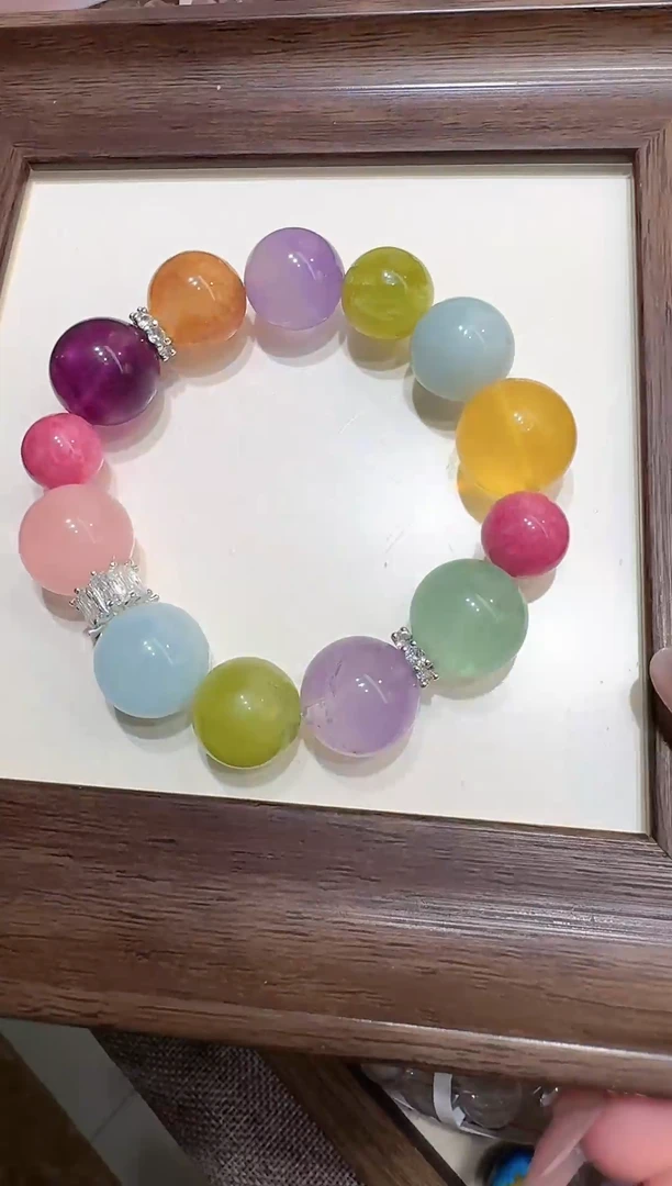 水晶手链未镶嵌水晶多宝手链