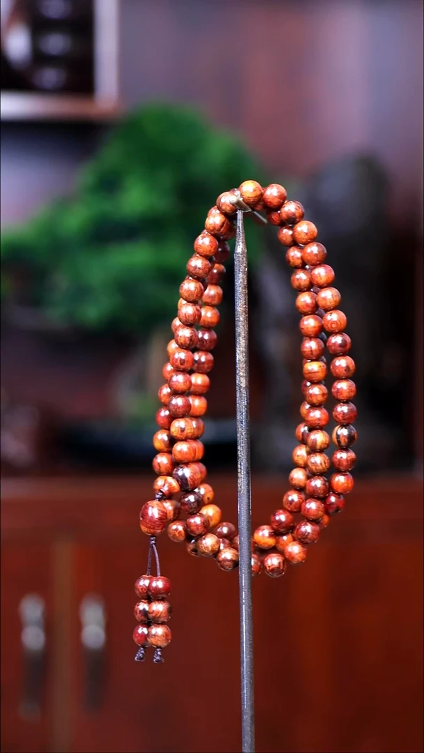 降真香手串/手链海南红降0.8*108手串